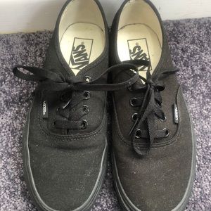 Black Vans